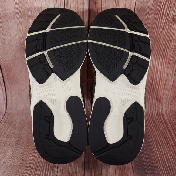 *READ* Zeba Mens Size 7 Wide Hands Free Beige Comfort Walking Slip On Shoes - Picture 15 of 16